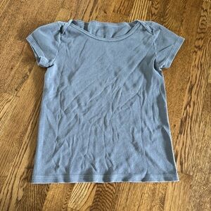 Brandy Melville Women’s Gray Short Sleeve T-Shirt One Size